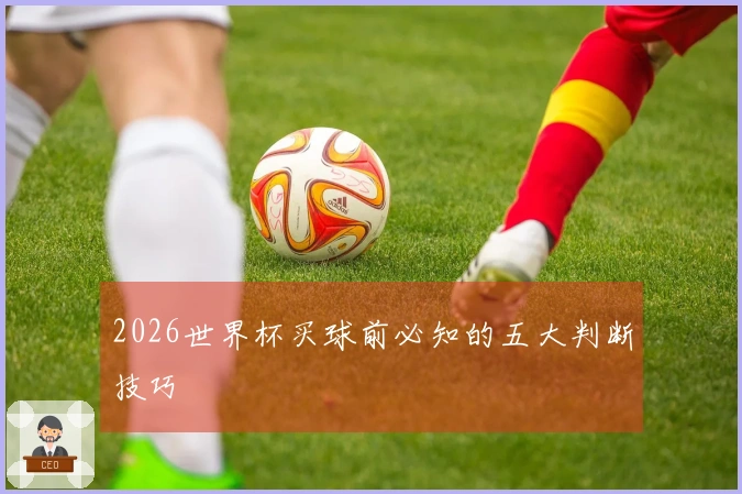 2026世界杯买球前必知的五大判断技巧
